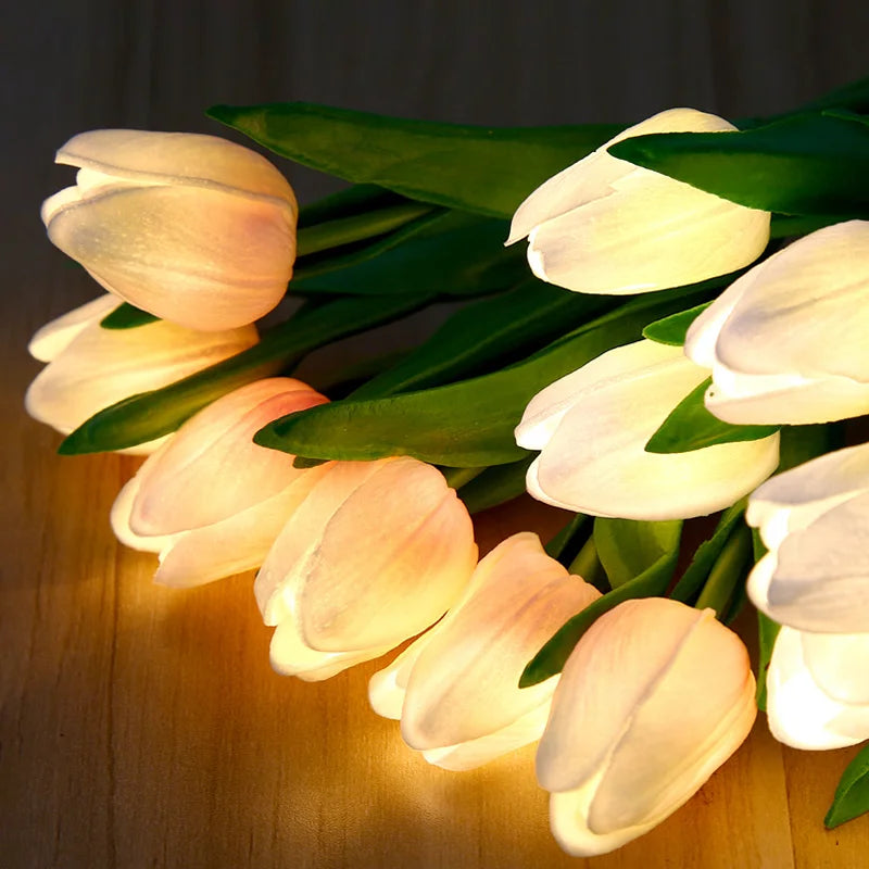 LED Tulip Lamp – Flower Atmosphere Night Light
